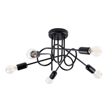 MŁODZIEŻOWA DESIGNERSKA LAMPA SUFIT PLAFON EDI 5