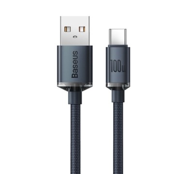 Кабель Baseus USB-USB-C PD QC 100 Вт 1,2 м