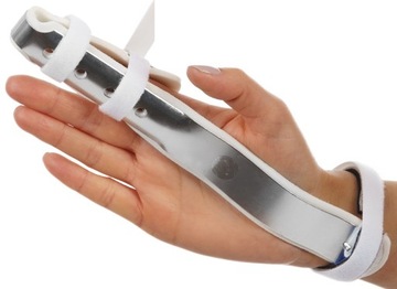 STABILIZATOR SZYNOWY ORTEZA PALCA SZYNA NA PALEC L