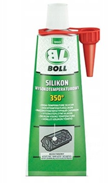 Silikon wysokotemperaturowy 350°C czerwony 80ml