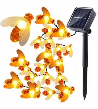 2x Lampa solarna Świetliki Firefly Swing kulki LED