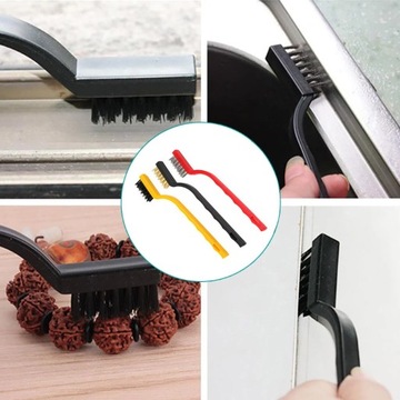 Набор маленьких проволочных щеток, проволочная щетка, проволочные щетки, 3 шт.