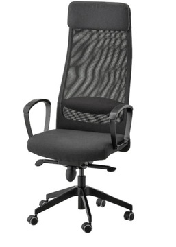 Ikea MARKUS Krzesło biurowe, Vissle ciemnoszary