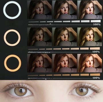 КОЛЬЦЕВАЯ ЛАМПА 240ВТ КОЛЬЦОВАЯ СВЕТОДИОДНАЯ 45см БОЛЬШОЙ ПУЛЬТ ДИСТАНЦИОННОГО УПРАВЛЕНИЯ + ШТАТИВ 220см ДЛЯ ТЕЛЕФОНА