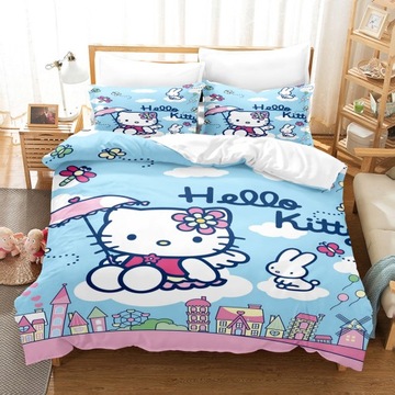 Комплект постельного белья Hello Kitty 140х200 МОЛОДОЙ