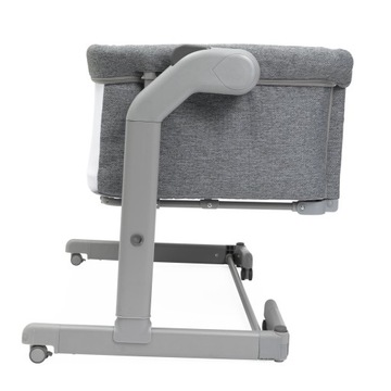 Chicco Łóżeczko dostawne Next2Me Magic Evo Dark grey 0m+