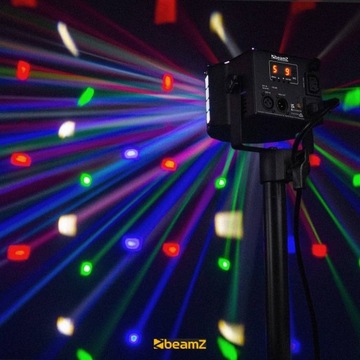 Светодиодный прожектор RGBW 2в1 Derby с дистанционным управлением DMX