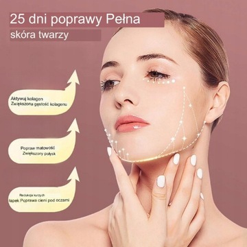 МАССАЖЕР ДЛЯ ЛИЦА ПОДБОРОДОК ЛИФТИНГ LED THERAPY 2in1 PL