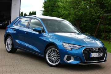 Audi A3 8Y Sportback 2.0 35 TDI 150KM 2021 Audi A3 Sportback Sportback 35TDI S tronic Advanced 150KM Bezwypadkowy Ser, zdjęcie 1