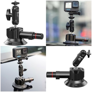 Присоска Ulanzi SC-01 с Magic Arm, держатель для смартфона и камеры GoPro