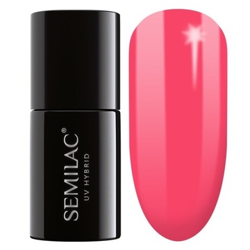 SEMILAC Lakier hybrydowy 043 Electric Pink - 7 ml