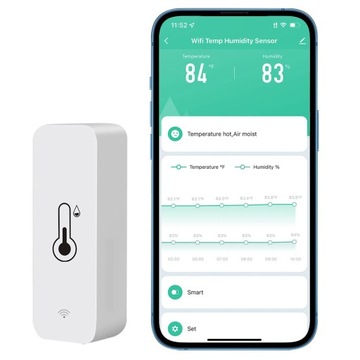 Temperature and Humidity Sensor for Tuya App Only