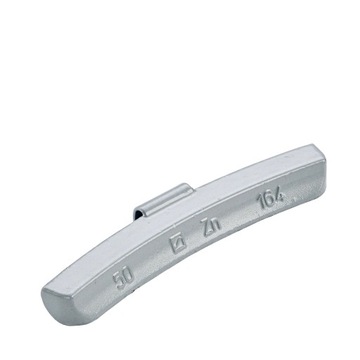 Ciężarek nabijany cynkowy STANDARD Franken ECO Typ 83 50g (Zn) - opakowanie