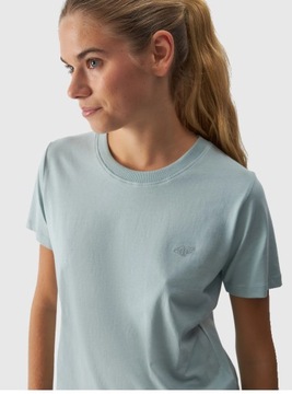 ЖЕНСКАЯ ФУТБОЛКА 4F L ОДНЯЯ ФУТБОЛКА BASIC TTSHF1650 AW24