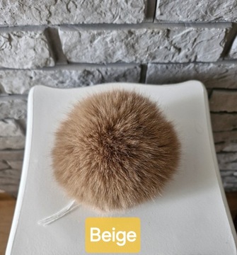 ПОМП ДЛЯ ШАПКИ ИЗ МЕХА ЛИСЫ ЕНОТА 15СМ КАЧЕСТВЕННЫЙ!!!