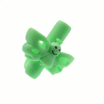 3-цветная детская ручка-инструмент, силиконовая ручка для эргономичной коррекции осанки пальцев