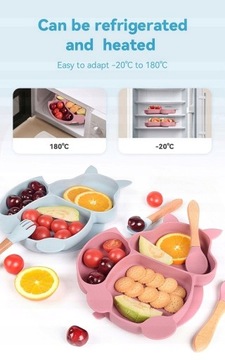 Силиконовый набор для кормления детей, 6 шт.