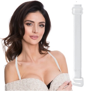 Ramiączka JULIMEX NA SZYJĘ BIAŁE RB-07 10MM