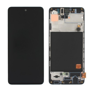 LCD displej Samsung A51 2020 SM-A515 Černý S Rámečkem