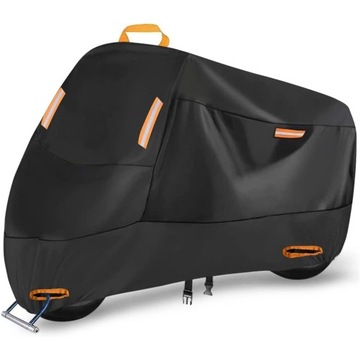 БРЕЗЕНТ ДЛЯ МОТОЦИКЛА НОВЫЙ ПОРТАТИВНЫЙ 210D ТКАНЬ ОКСФОРД 220*95*125 СМ XL