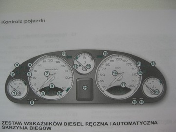 Peugeot 607 FL 2004-2010 Polska książka obsługi kolorowa oryginalna 2005rok
