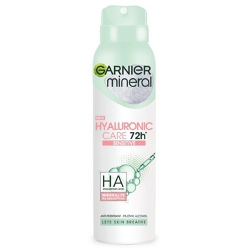 GARNIER WOMEN DEO SPRAY 150ml HYALURONIC CARE 72H