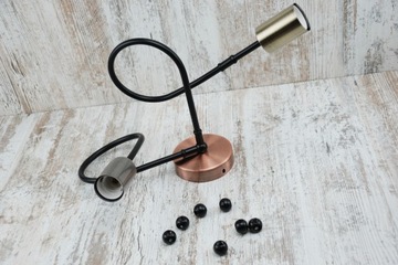 Муфта М10 черная для светильников, муфта гладкая 2см лофт своими руками