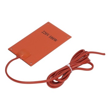 Нагревательный коврик из силиконовой резины Утеплитель 90х150мм.