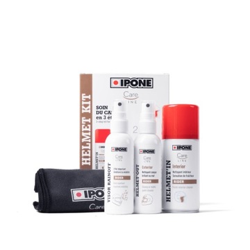 IPONE HELMET KIT ZESTAW DO PIELĘGNACJI KASKU