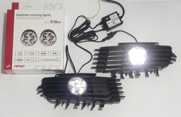 Lampy światła dzienne dziennej DRL LED Opel Vectra C 2001-2005