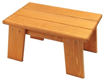STOŁEK TABORET MAŁY DREWNIANY STOŁECZEK