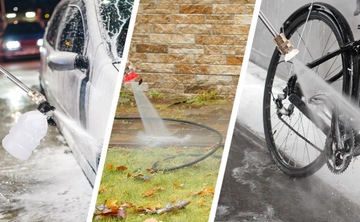 АККУМУЛЯТОРНАЯ МАШИНА ДАВЛЕНИЯ МОЩНАЯ 10000МАЧ, 200БАР + 2AKU 1500ВТ