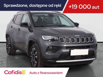 Jeep Compass II SUV Plug-In Facelifting 1.3 GSE T4 190KM 2022 Jeep Compass 4xe, Salon Polska, 1. Właściciel