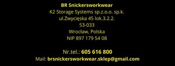 Snickers 2502 koszulka męska bawełniana t shirt męski roboczy stalowa L