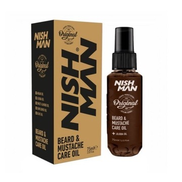 NISHMAN BEARD&MUSTACHE OLEJEK DO BRODY 75ML