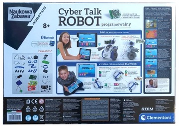 ГОВОРЯЩИЙ КИБЕР РОБОТ Программируемый Клементони