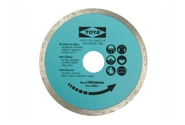 Tarcza diamentowa 125mm segment ciągły 08732