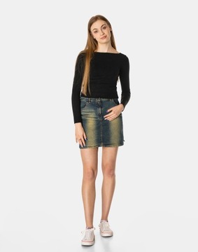 Krótki Sweterek Damski Sweter Crop Top 7964-01