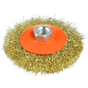 ЩЕТКА КОНИЧЕСКАЯ, ГОФРА 100 ММ М14