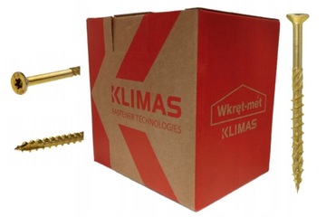 WKRĘTY CIESIELSKIE DO DREWNA WKCS 8x80 TORX 50szt