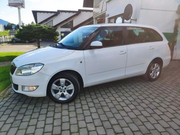 Skoda Fabia II Kombi Facelifting 1.6 TDI CR DPF 90KM 2013 Škoda Fabia Skoda Fabia Bezwypadkowy + krajowy +, zdjęcie 2