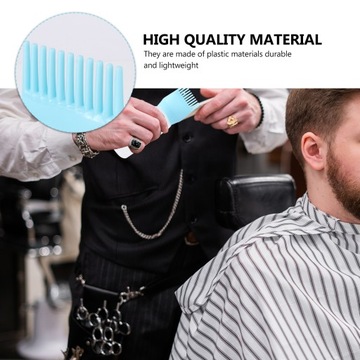 Кисточка для нанесения краски для волос во флаконе с маслом.