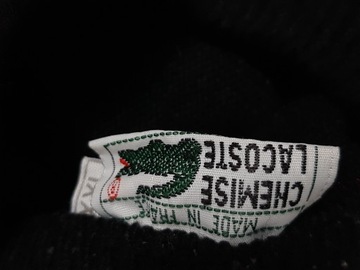 SWETER LACOSTE SZEROKI XXL XXXL BAWEŁNA MĘSKI JAKOŚĆ CZARNIUTKI +