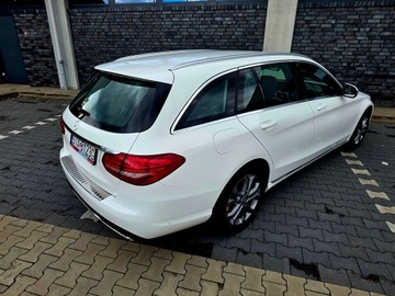 Mercedes Klasa C W205 Kombi 200 184KM 2017 Mercedes C200 kombi bezwypadkowy, serwis ASO, hak, automat, zdjęcie 6