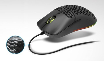 Игровая мышь Delux M700, 16000 точек на дюйм, RGB