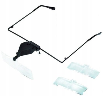 ОЧКИ, УВЕЛИЧИТЕЛЬНЫЕ НАРАЩИВАНИЕ РЕСНИЦ СО СВЕТОДИОДНОЙ ЛАМПОЙ