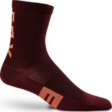 Damskie Skarpety Rowerowe FOX 6 Flexair Lady Merino Sock Onesize