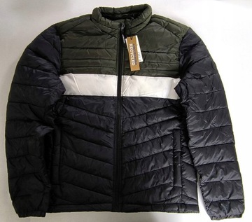 Kurtka Przejściowa JACK & JONES EHERO PUFFER COLLAR NOOS | ROZMIAR S