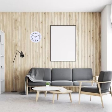 СТИЛЬНЫЕ КРУГЛЫЕ НАСТЕННЫЕ ЧАСЫ ДЛЯ НАСТЕННОЙ КУХНИ ГОСТИНОЙ ЛОФТ ЧАСЫ + БАТАРЕЯ