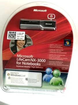 KAMERKA INTERNETOWA USB Microsoft LifeCam NX-3000